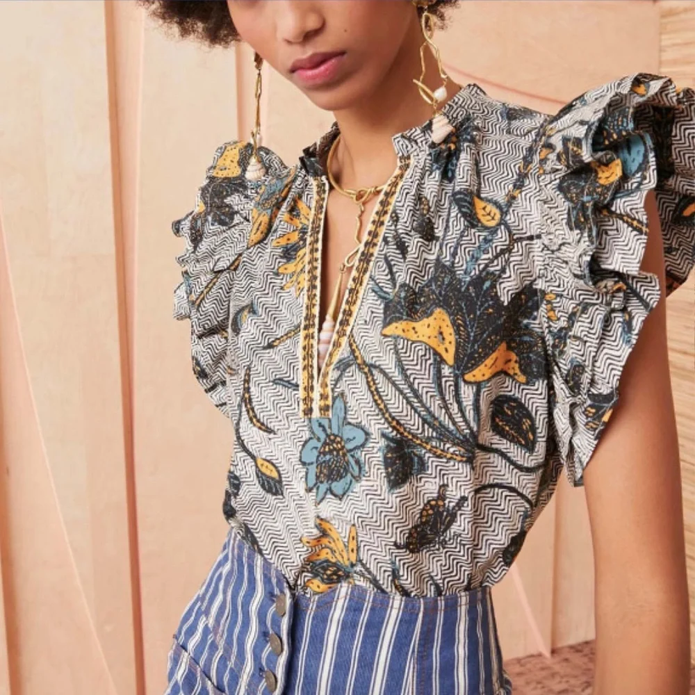 Ulla Johnson Elena Top 4 - Picture 5 of 13